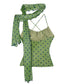 Slip Dot Gather Top