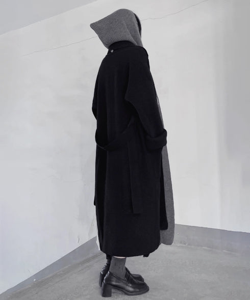 Double Face Knit Overcoat