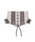 Layered Frill Lace-Up Corset Belt