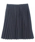 Double Zipper Plaid Pleated Skirt