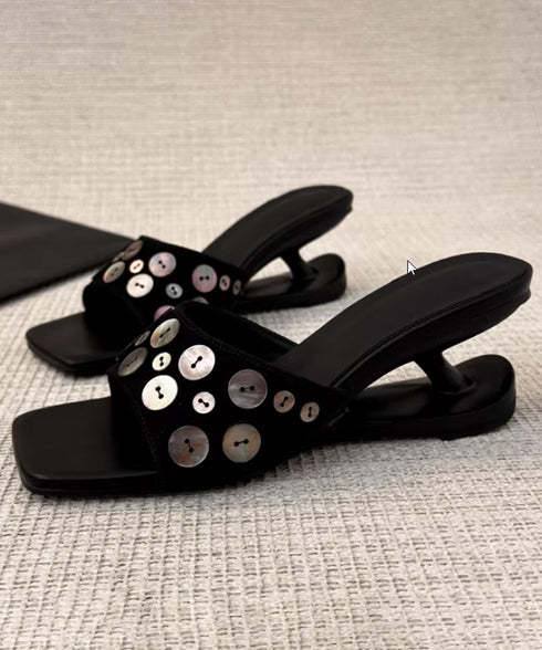 Button Cluster Sandal