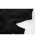 Open Shoulder Zip Top