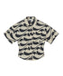 Wave Pattern Short Sleeve Shirt