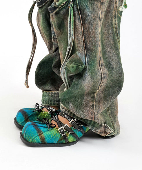 Gradation Balloon Toe Shoes