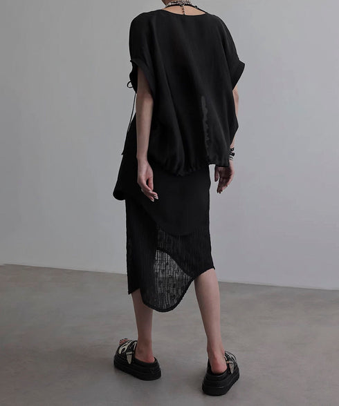 Double Hem Suspender Top