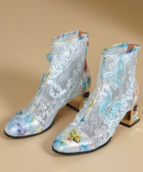Butterfly Lace Boots