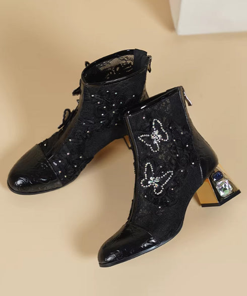 Butterfly Lace Boots