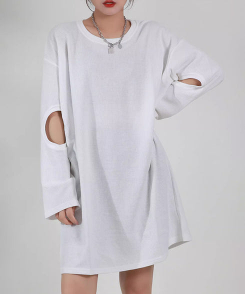 Elbow Cutout Dress