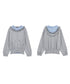 Frill Check Hoodie