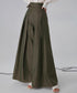 High Waist Pleated Wide Pants