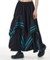 Tape Line Draped Volume Skirt