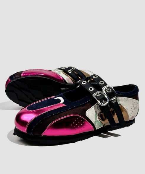 Red Rivet Runner Shoes