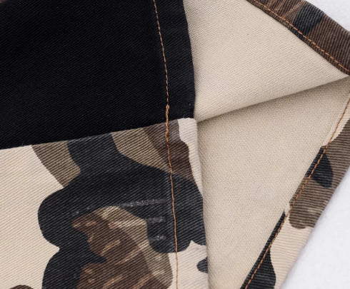 Camouflage Docking Wide Cargo Pants