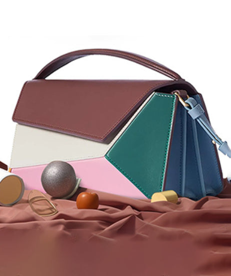 Facet Pleat Bag