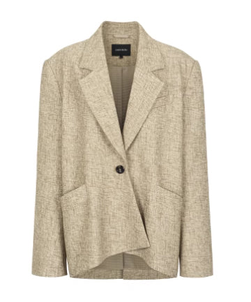 Power Shoulder Single Jacket