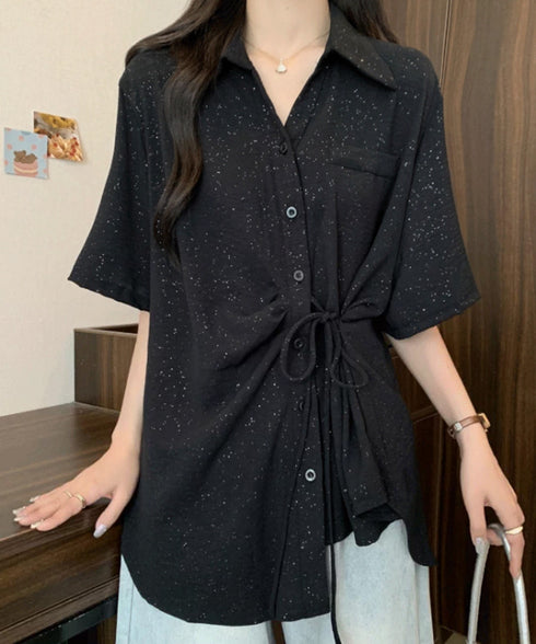 Drape Knot Blouse