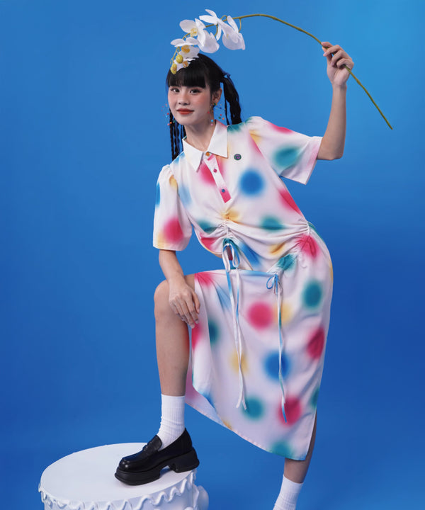 Colorful Dot Dress