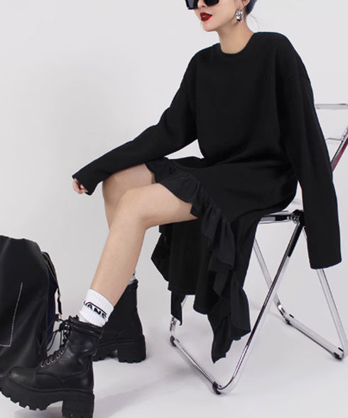 Fishtail Sweat Dress