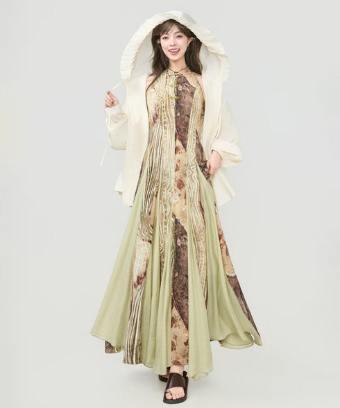 Frill Hood Blouse