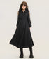 Sheer Sleeve Lace-Up Dress Series