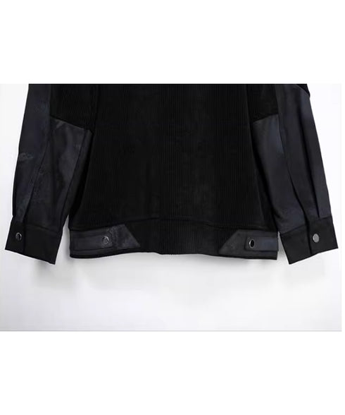 Patchwork Pocket Sweater