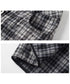 Vintage Check Slit Skirt
