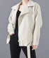 Faux Leather Rider Jacket