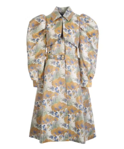 Ribbon Patchwork Faux Leather Jacket