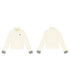 Cream Line Zip Top