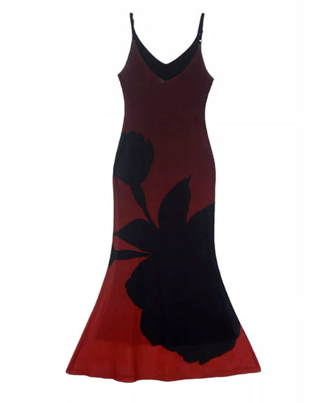 Flower Gradient Dress
