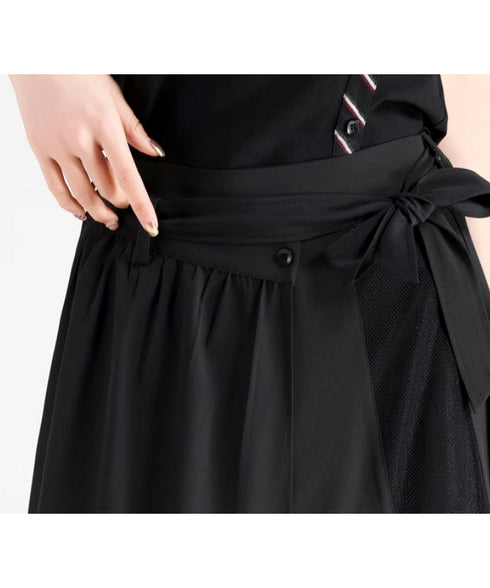 Cutout See-through Skirt