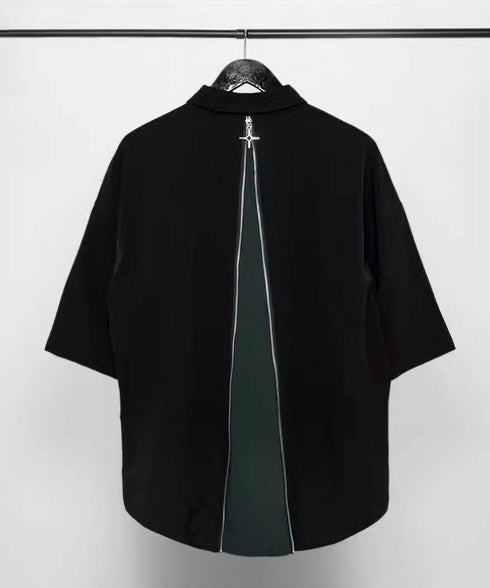 Back Zip Shirt