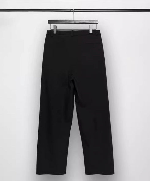 Center Splicing Design Pants