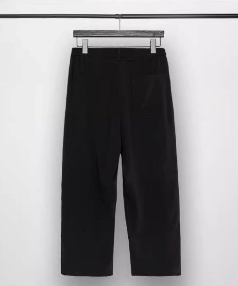 Two-tone Cropped Pants