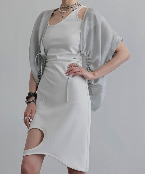 Square Sleeve Blouse