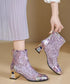 Butterfly Lace Boots