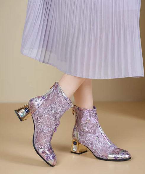 Butterfly Lace Boots