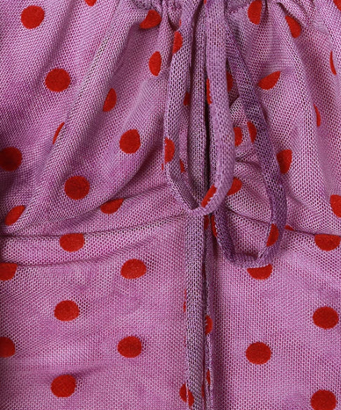 Slip Dot Gather Top