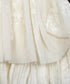 Pinstripe Lace Hem Skirt