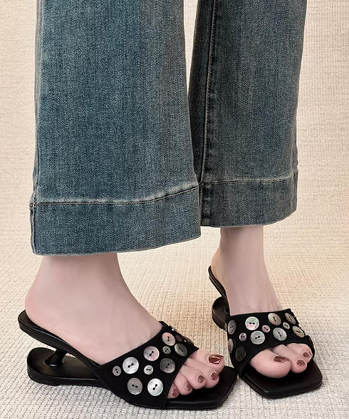 Button Cluster Sandal