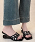 Button Cluster Sandal
