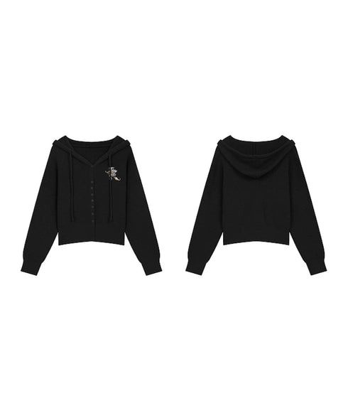 Mirelle Hood Cardigan