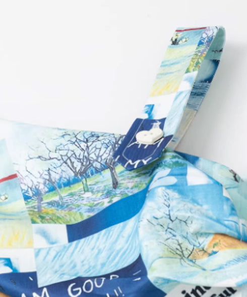 Gallery Print Drape Top