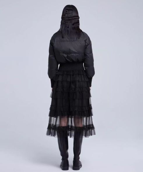 Bow Puff Down Jacket