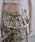 Pleated Belted Waist Piece