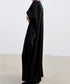 Cascade Drape Long Dress