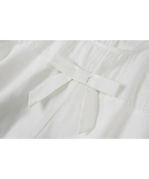 Side Cut Bow Dress