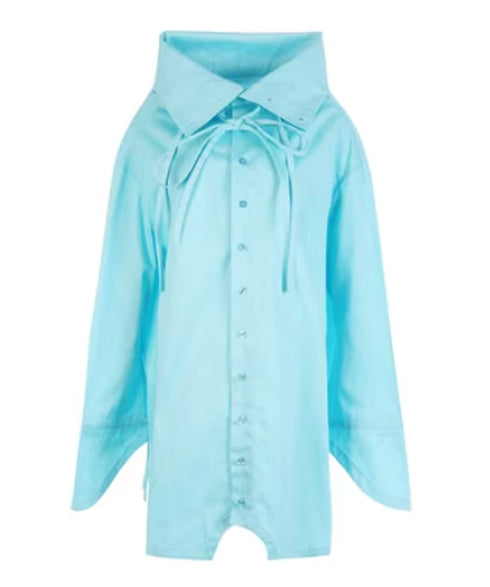 Ribbon Patchwork Faux Leather Jacket