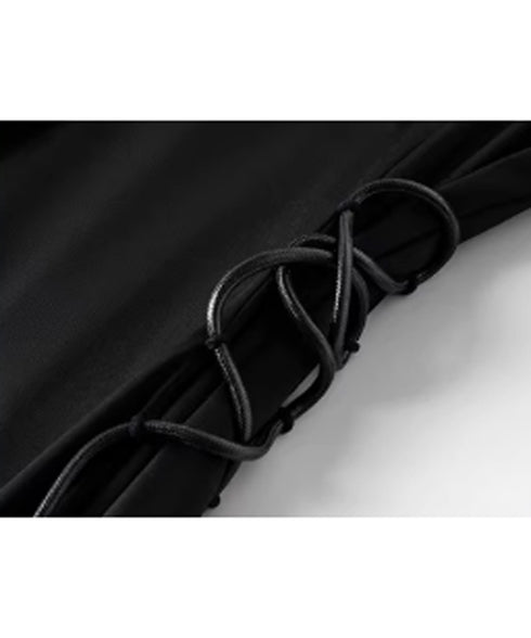 Gloss Panel Strap Dress