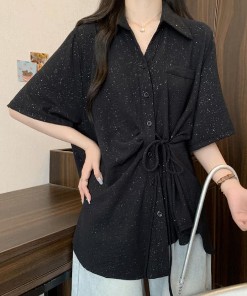 Drape Knot Blouse